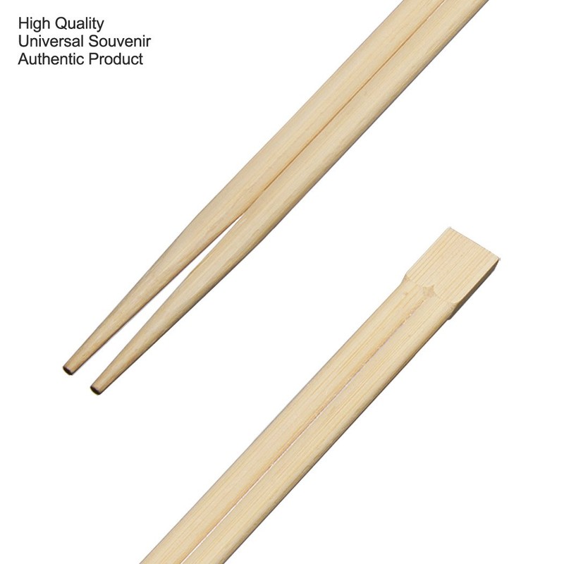 Universal Souvenir 9 Inch Disposable Bamboo Chopsticks with individual Package