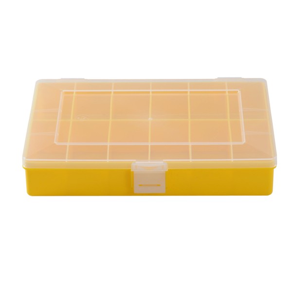 Hünersdorff Sorting Box (PS), Sturdy, yellow, 608200