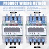 Electricity Meter, DIN Rail, Three-Phase Meter, Calibrated Electricity Meter with