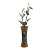 AeraVida Trendy Luxury Bloom Mango Tree Brown Wood Flower Vase