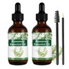 2PCS Aceite de Romero 60ml Cuidado Cabello Cejas Pestañas Barba