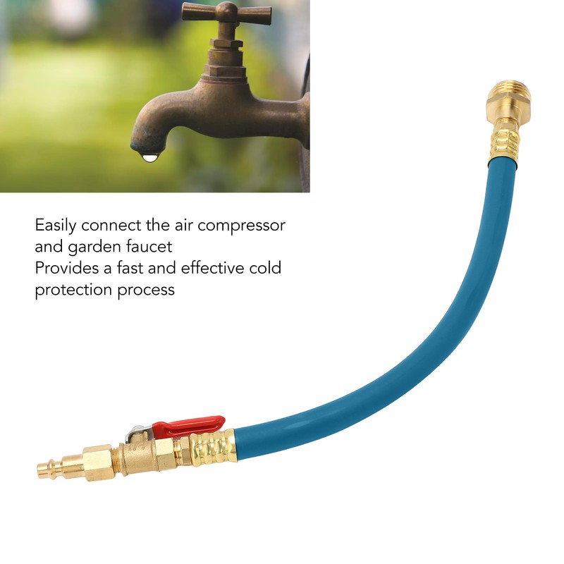 RV Winterizing Kit with Quick Connect Plug and Shut Off