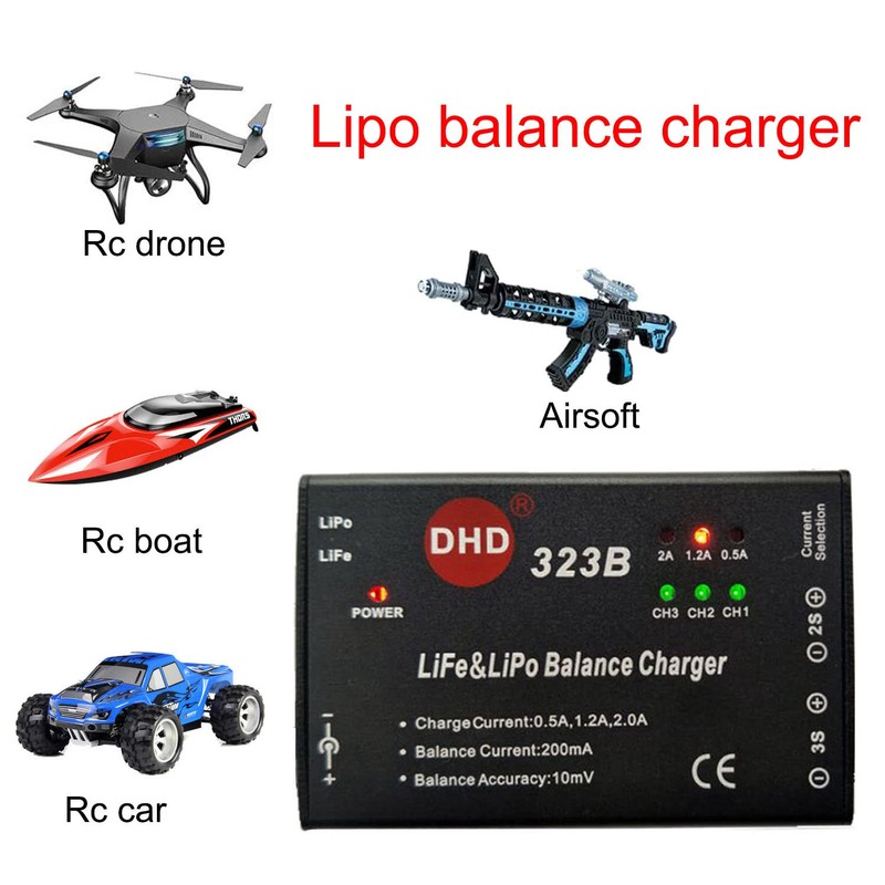 E4AC 30W RC Battery Chargers Input AC 100V-240V Charging for