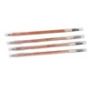 4pcs Eyebrow Pencil Double Head Eyebrow Makeup Pen Wood Handle