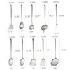 10 PCS Stainless Steel Kitchen Utensil Set Cooking Utensils, Potato
