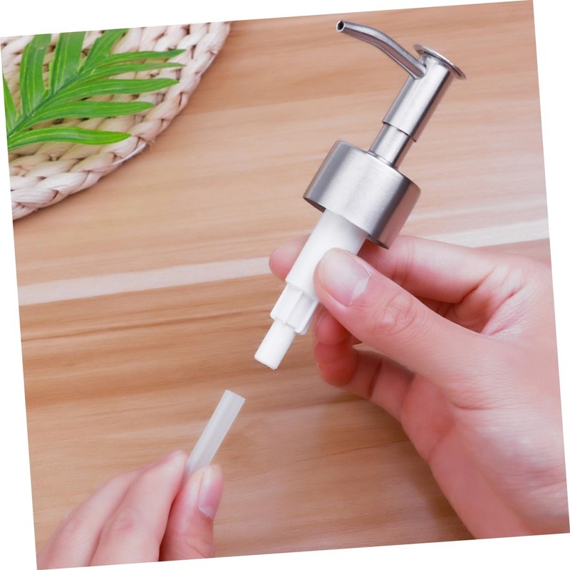 ULTECHNOVO 2pcs Stainless Steel Pump Head Replacement for Liquid Soap