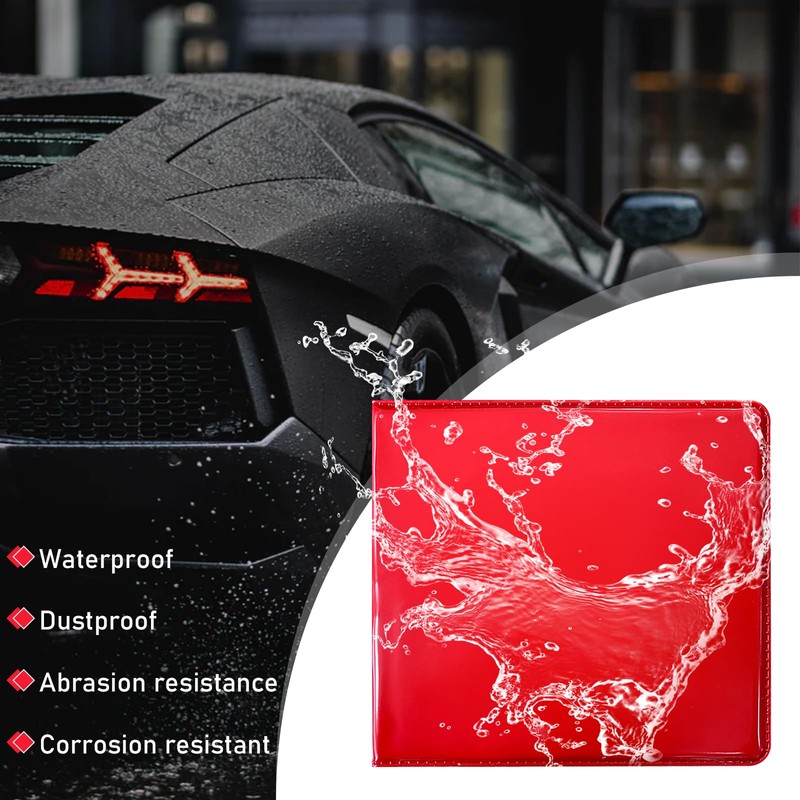 Ziciner Car Registration and Insurance Holder, 5.2"× 4.7" Premium Auto