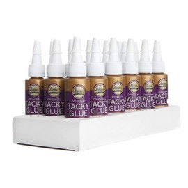 Aleene's Original Tacky Glue .66 OZ-18PC Each x 10 Packs, 180 PCS