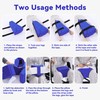 HOMBYS 2-in-1 Hip Abduction Pillow After Surgery, Separable Abduction Wedge