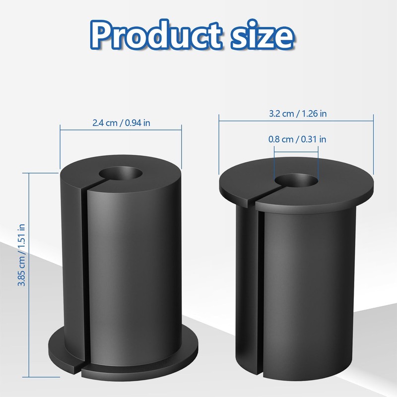 ELFCULB Starlink Cable Grommet (4 Pcs), Black