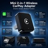 Mini Wireless CarPlay Adapter for Factory Wired Systems – 2-in-1