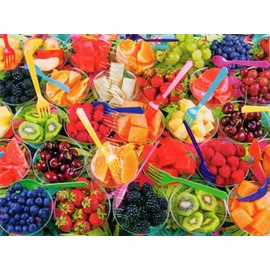 Colorluxe 500 Piece Puzzle - Fruit Party