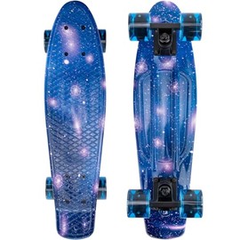 KMX Patinetas - Mini Cruiser clásicos de 22 y 27 Pulgadas para Niños, Adolescentes y Adultos, Diseñado para Actividades al Aire Libre y Viajes Cortos.