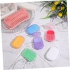 BESPORTBLE Soap Sheets for Travel Portable Paper Soap for Camping