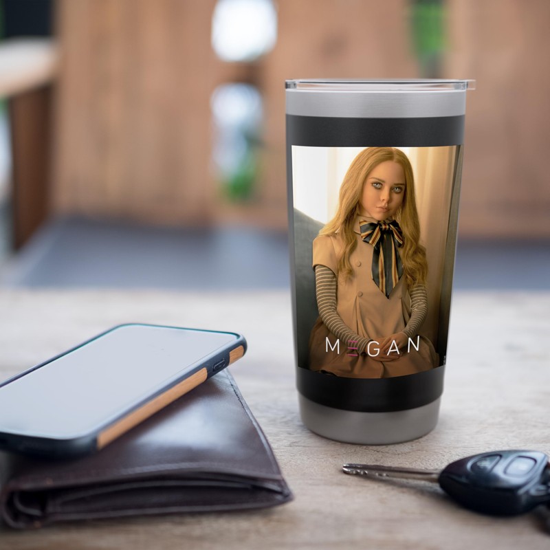 Megan Portrait Stainless Steel Insulated Tumbler
