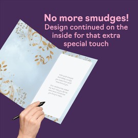 Dad Birthday Card - Majestic Gold Lion - Beautiful Happy Birthday Card for Dad from Daughter Son, 5x7 Inch Male Men Bday Golden Greeting Cards