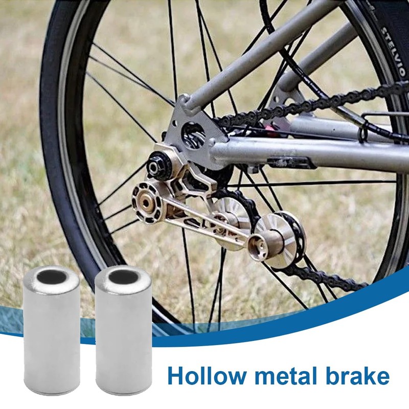 NHP Pack of 100 Silver End Caps, Shift Cable End