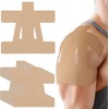 Winimcc Pre-Cut Kinesiology Shoulder Support Tape for Sport, 20 Pieces