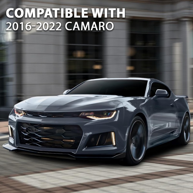 G-PLUS Front Bumper Lip Splitter 1LE Style Compatible with Chevy