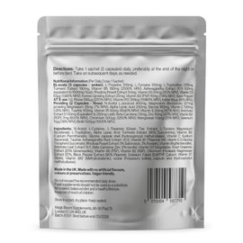 The Reset Pack | After Late Nights Recovery Capsules | Supports Mood, Sleep, Energy, Clarity, Fatigue | L-Tryptophan, L-Theanine, NAC, ALA, Tyrosine, B Vitamins, Ashwagandha, Magnesium | 6 Pack