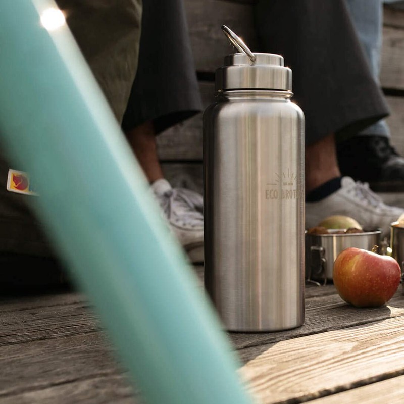ECO Brotbox Yang Insulated Flask, Stainless Steel Drinking Bottle, Food-Safe
