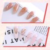 6 Strips 3D Nail Art Chains Nails Chain Charms Metallic
