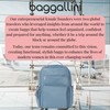 Baggallini Tribeca Expandable Laptop Backpack - 15"x11" Lightweight Work Travel