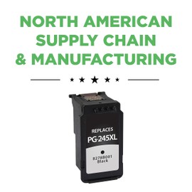 Clover Imaging Remanufactured Ink Cartridge Replacement for Canon PG-245XL | Black