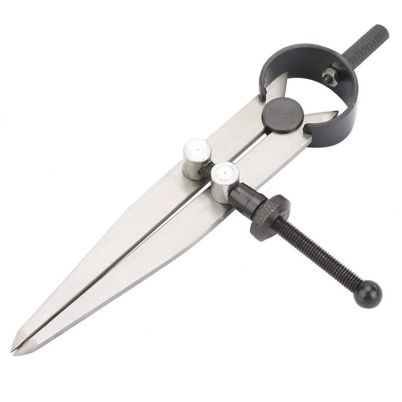 Cold Needle Compass, 105 mm Steel Compass, for Drawing Circles,