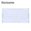 MeaVita Mouth and Nose Mask, Pack of 50, Disposable Mask,