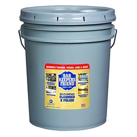Bar Keepers Friend 11401 Powdered Cleanser and Polish, 40 lb Pail