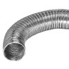 Lambro 60633 Semi-Rigid Aluminum Dryer Ducting, 4 inch x 8