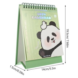 Operitacx Desk Calendar Decorative Wall Calendar for Office Monthly Calendar Practical Design for Daily Use