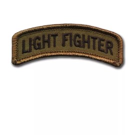 7th Infantry Division OD Lightfighter Tab (TAB ONLY)  - US Light Infantry Ft Ord