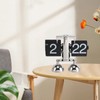 Retro Digital Flip Down Clock Flip Desk Clock Mechanical Battery