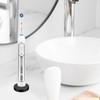 Compatible with Oral-B Electric Toothbrush Holder, Silver Electric Toothbrush Holder
