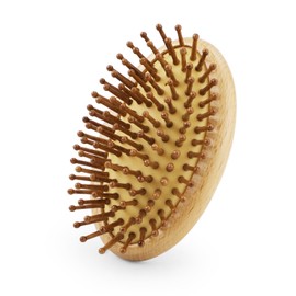 Wooden Scalp Massage Comb, 4.2 x 2.6 x 1.5 Inch Scalp Brush for Hair Growth, Air Cushion Wooden Massage Hair Brush Anti-Static Hair Massager Scalp Brush without Handle