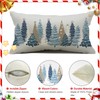 DFXSZ Christmas Pillow Covers 14x36 Inch Christmas Tree Decorative Throw