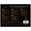 AURAE 24K Gold Under Eye Gel Patches (30 Pairs) -