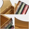 Crafted Retro Wooden Rectangular Paper Cover Case Tissue Box Dispenser