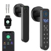 eLinkSmart Fingerprint Handle Door Lock RFID Card NFC Smart Door