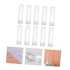 TOVINANNA 10pcs Bulk Test Tube Containers Lids Plastic Candy Storage
