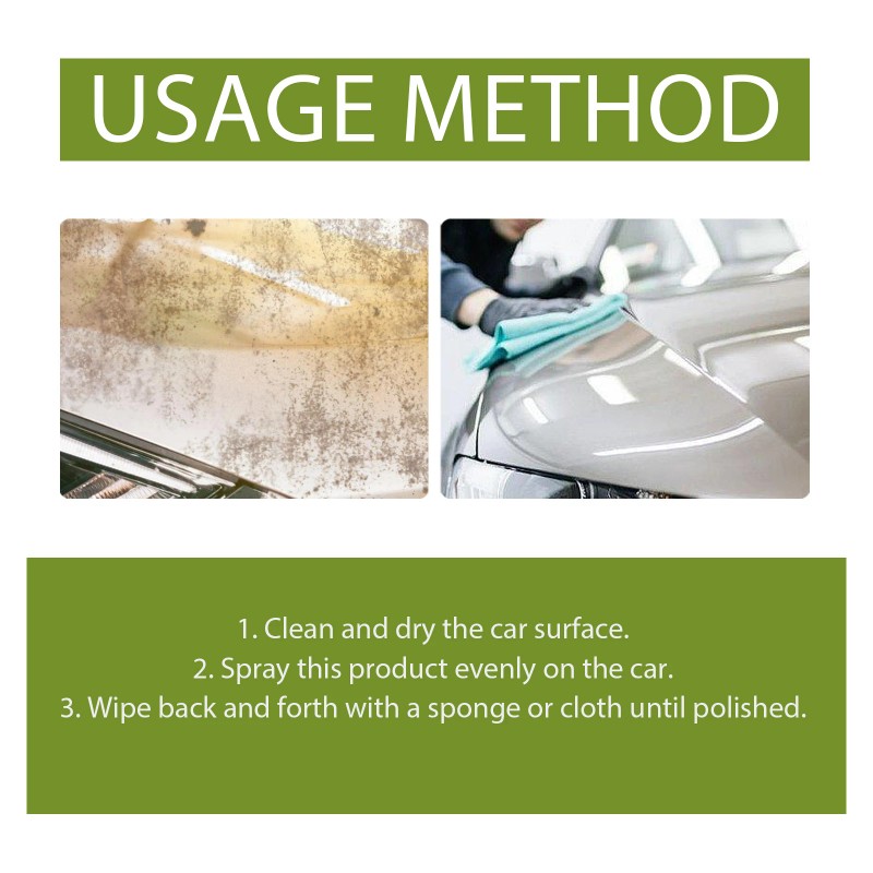 Homonth Car Coating Agent, Car Paint Waxing Coating Liquid Crystal