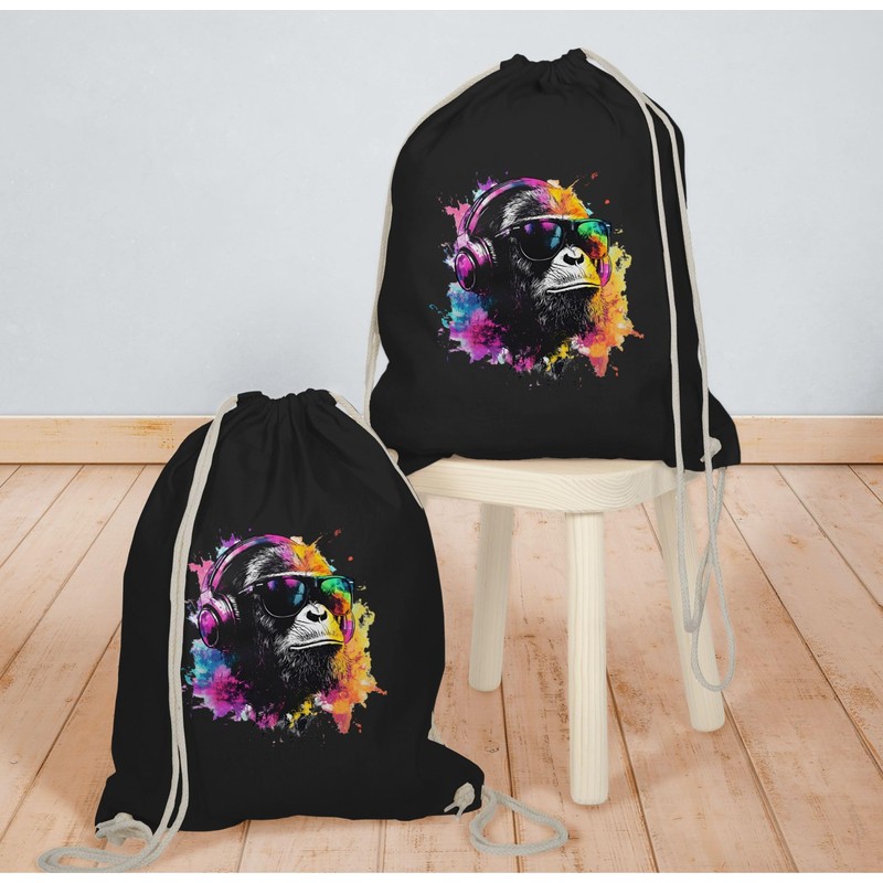 Shirtracer - Gym Bag Backpack - Bags - DJ Monkey