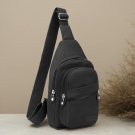 Compact Crossbody Sling Backpack - Ideal Daypack for Hiking & Traveling