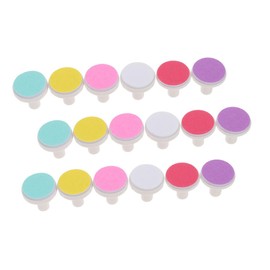 SAFIGLE 18pcs Nail File Replacement Pads Electric Nail Trimmer Accessories for Safe Gentle Lightweight Portable Design for Easy Use