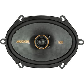 KICKER Speakers 6X8 inch for Ford Expedition 1999-2014 Upgrade Kit - Pair of KS Series with Harness, Coaxial Car Audio Front or Rear Door Speaker KSC6804, 51KSC6804