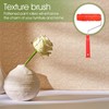 MBAIYO 2 Pcs 7'' Textured Paint Roller, Rubber Pattern Paint