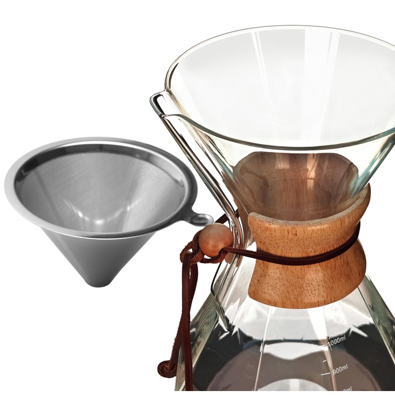 AGOGO Pour Over Coffeemaker Set Classic Series with Filter 10