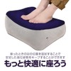 AFTRS38 Air Footrest, Foot Rest, Folding Foot Pillow, Flocking Treatment,
